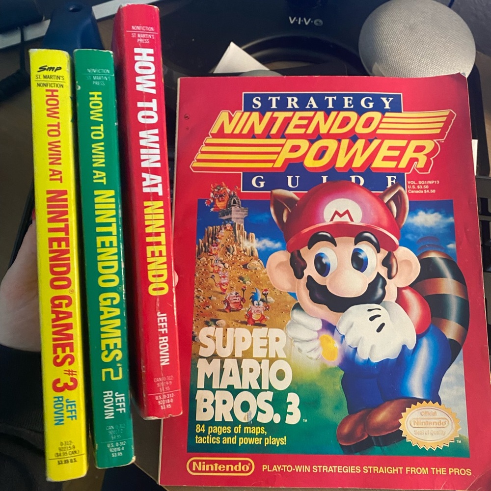 How To Win At Nintendo- Jeff Rovin books